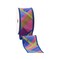 LaRibbons 2 1/2" - 4" Wired Dupioni Ribbon | Bias Plaid w/ Taffeta Fused Back | 10 Yard Roll